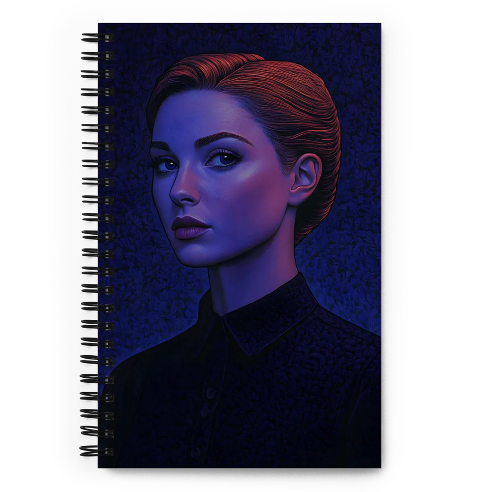 Ultraviolet Gaze 
 Spiral Notebook | 140 pages