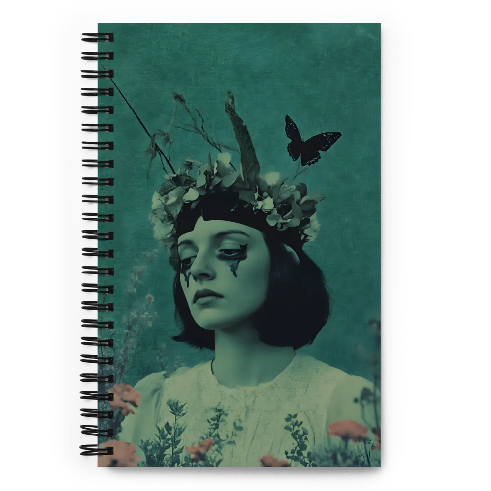Melancholy Bloom 
 Spiral Notebook | 140 pages