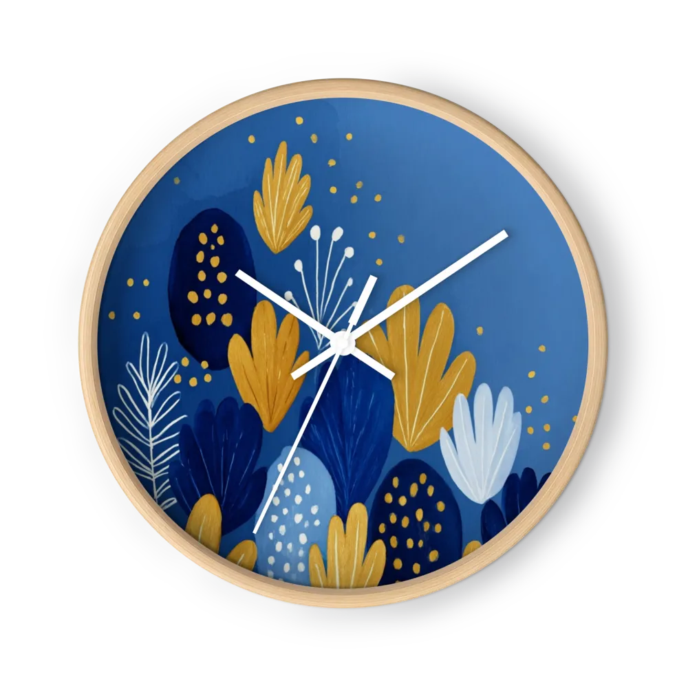 Scandinavian Wall Clocks — Nordic Folk Shapes