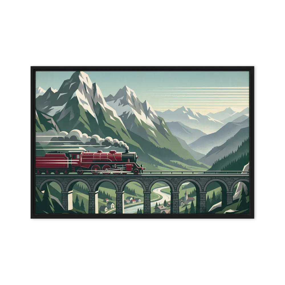 The Alpine Express 
 Canvas | 20″x 30″