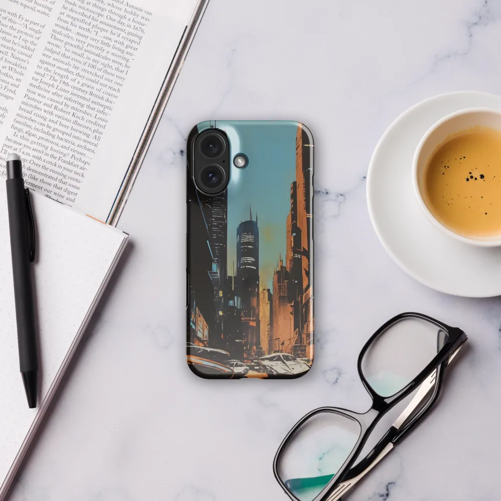 Cyberpunk Metropolis 
 iPhone 13 Pro | Tough Case