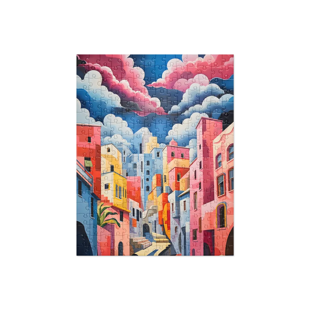 Whimsical Cityscape