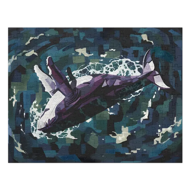 Geometric Humpback | Jigsaw Puzzles