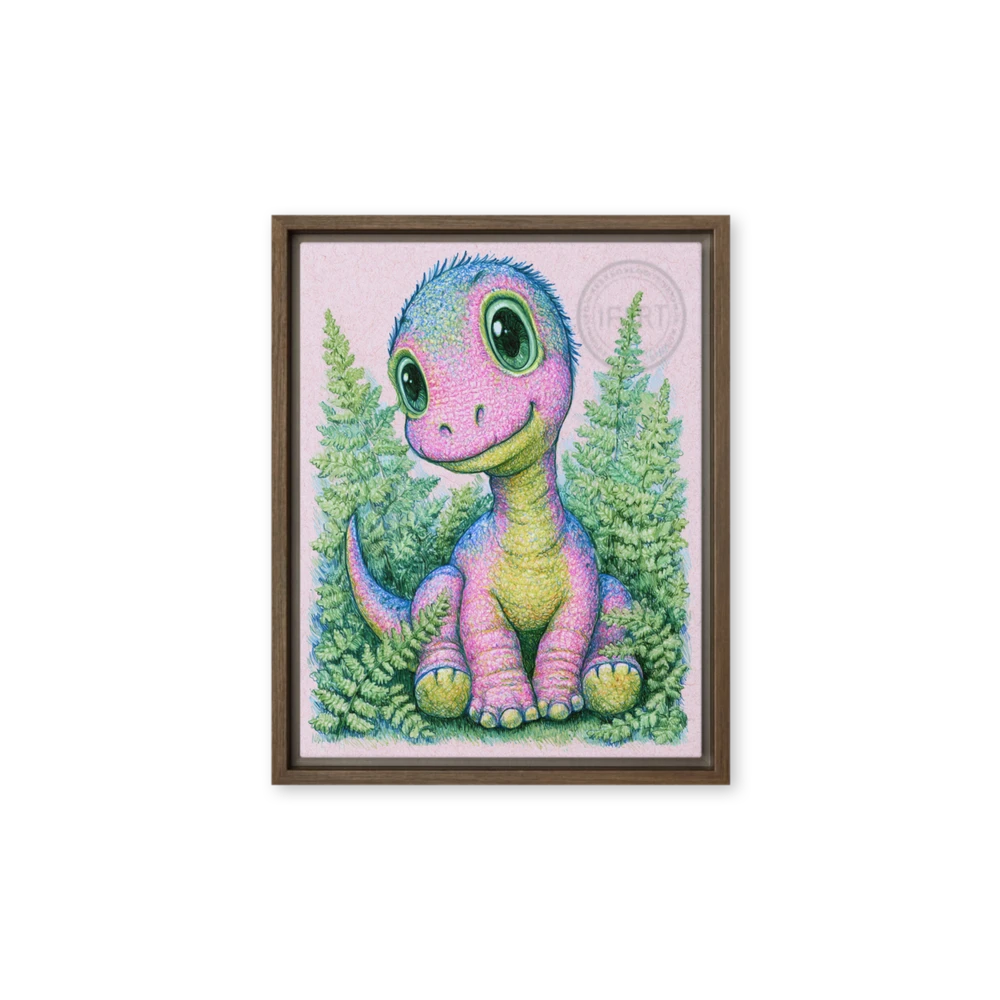 Little Fern Explorer | Art Print