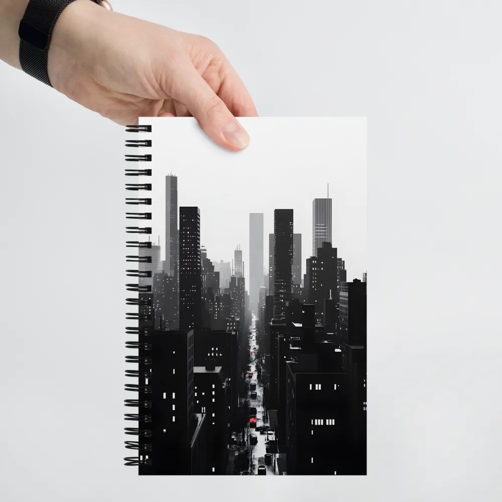 Urban Noir Night 
 Spiral Notebook | 140 pages