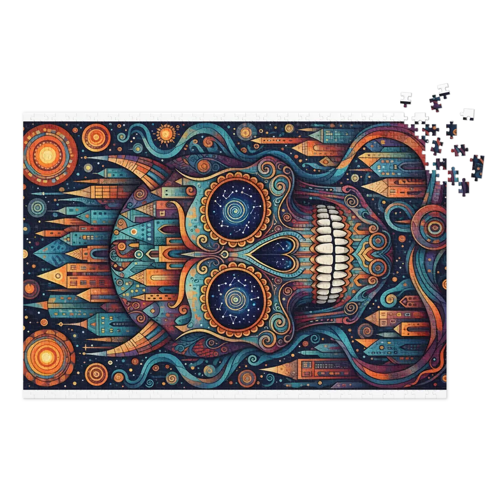 Cosmic Sugar Skull