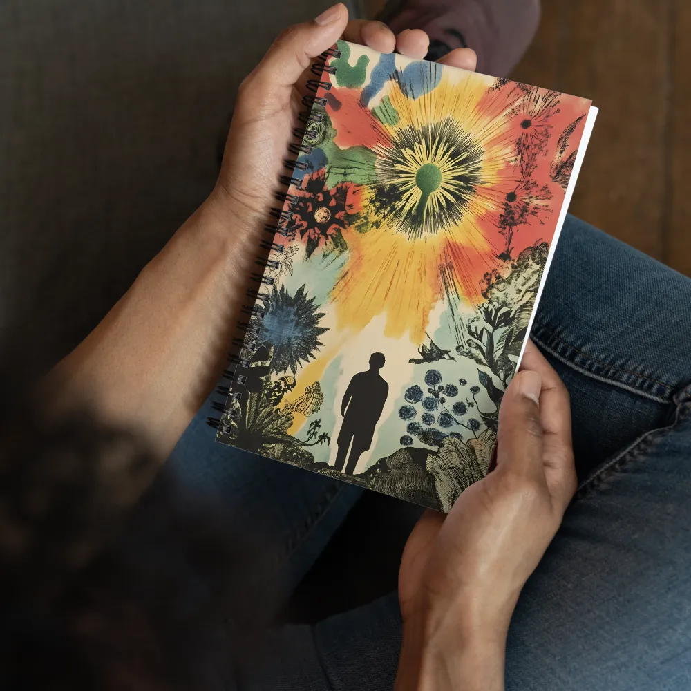 The Keyhole Sun 
 Spiral Notebook | 140 pages