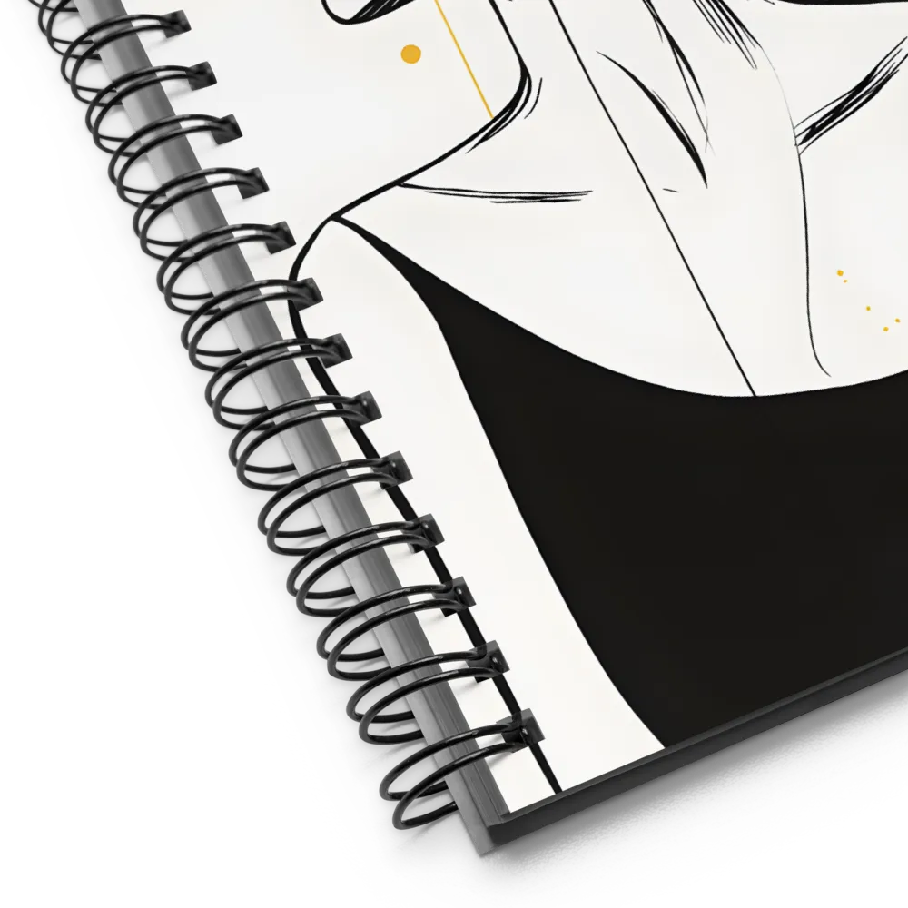 Golden Mind Profile 
 Spiral Notebook | 140 pages