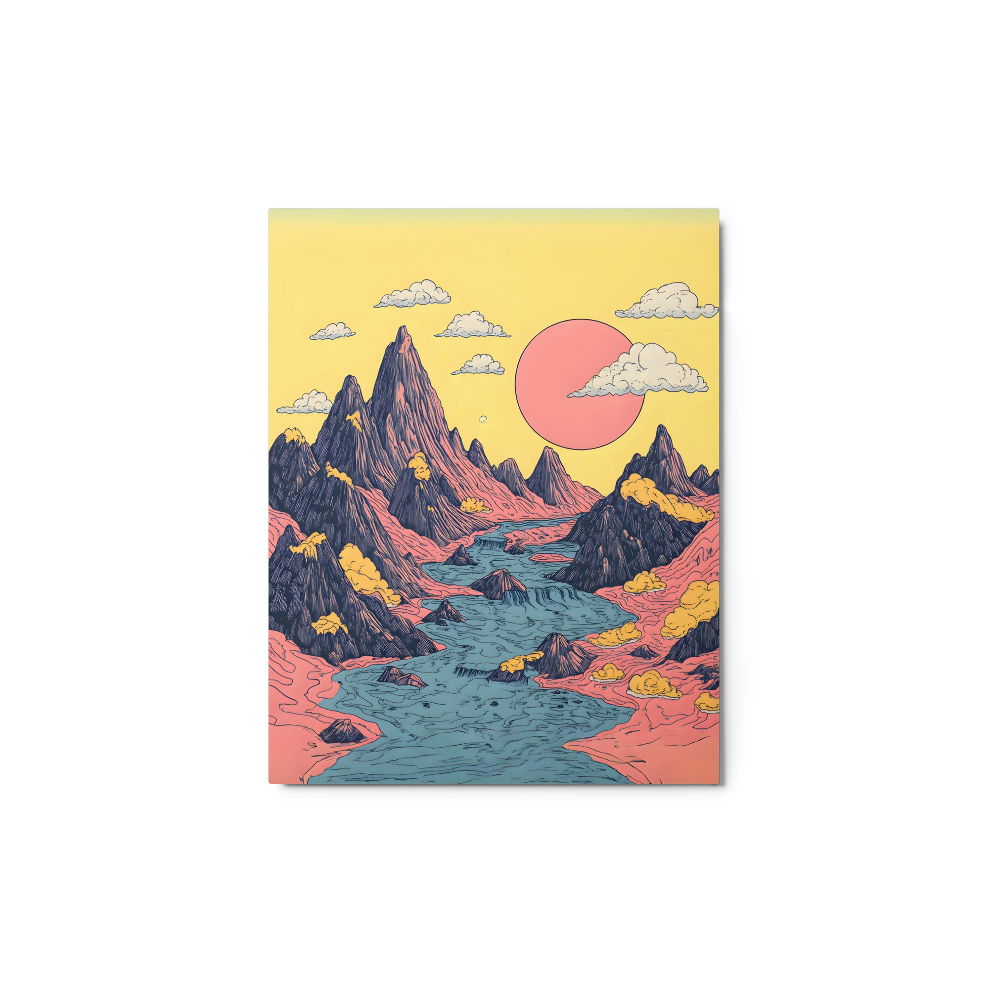 Sunrise Over Dreamy Peaks