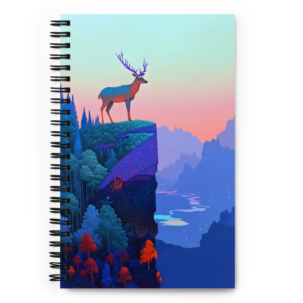 Sentinel of the Lumina Peaks 
 Spiral Notebook | 140 pages
