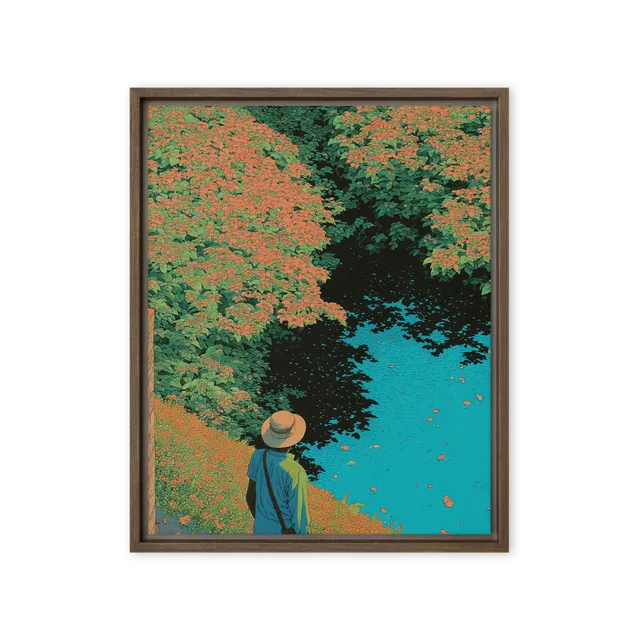 The River Gazer | Art Print