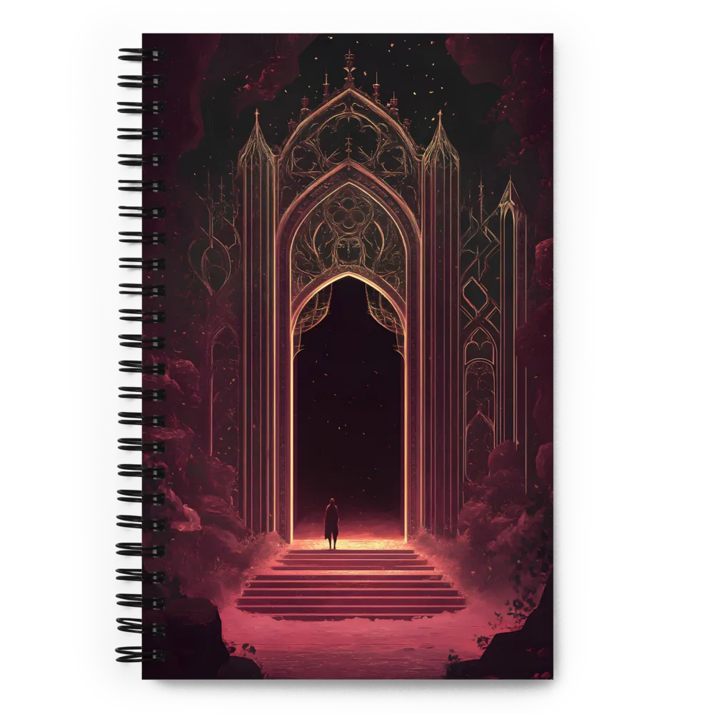 The Ethereal Gateway 
 Spiral Notebook | 140 pages
