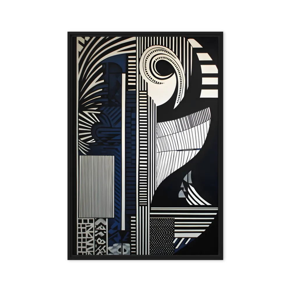Graphic Black & White Wall Art — Bold & Graphic