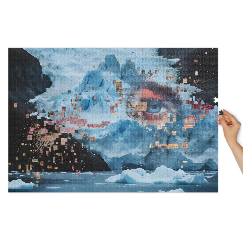 Melting Gaze of the Glacier | Jigsaw Puzzles