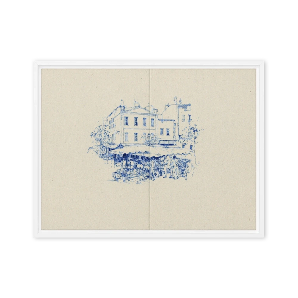 Market Day Sketch | Art Print
