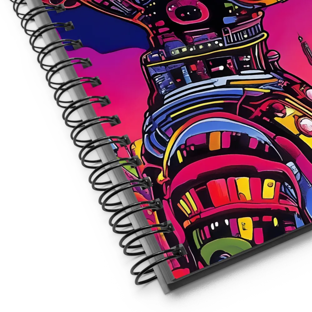 Cosmic Odyssey 
 Spiral Notebook | 140 pages