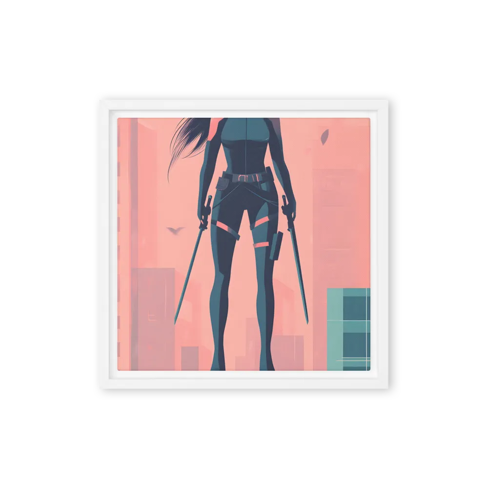 Urban Sentinel 
 Canvas | 18″x 18″