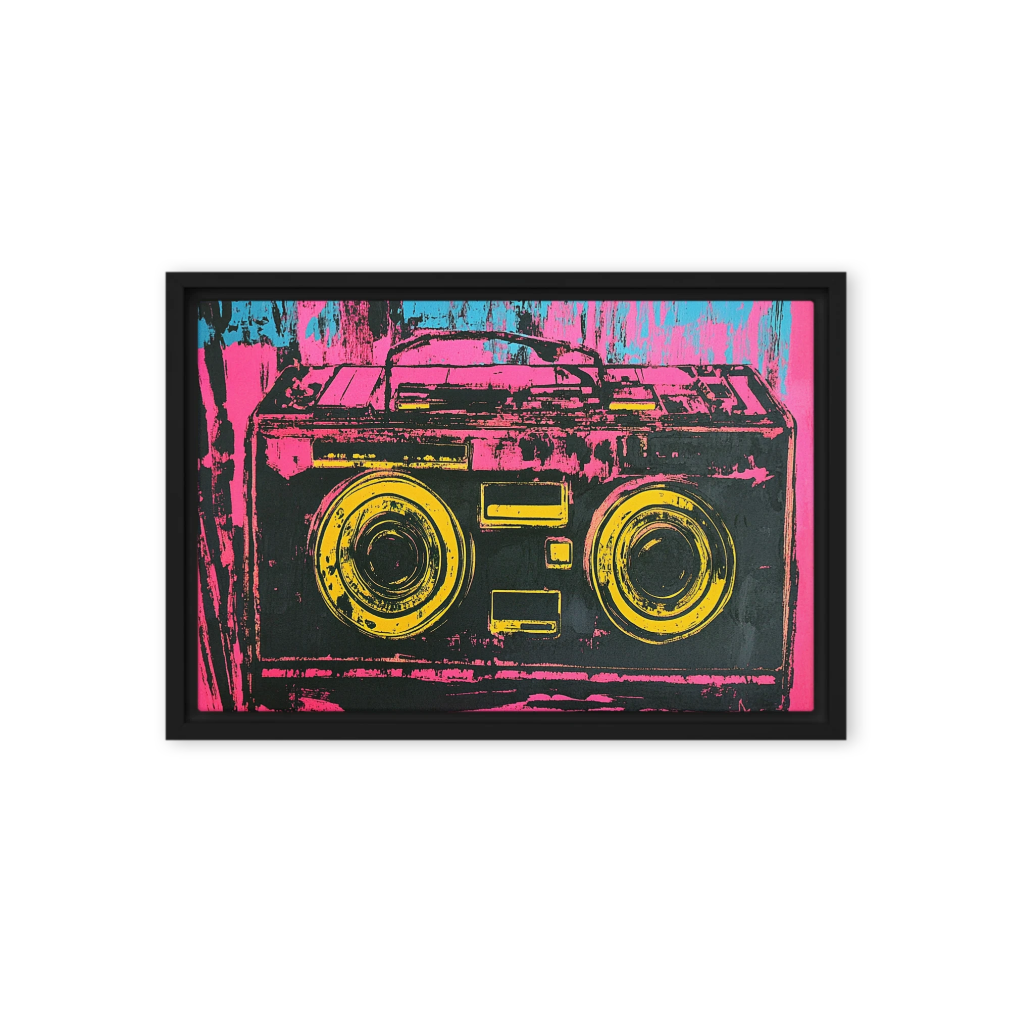 Neon Cassette Beats | Art Print