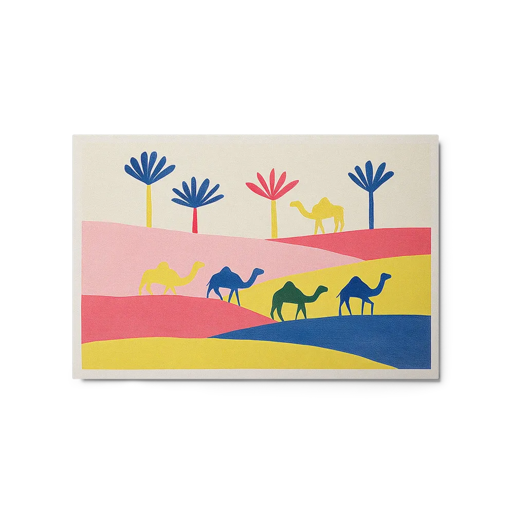 Caravan of Colors | Art Print