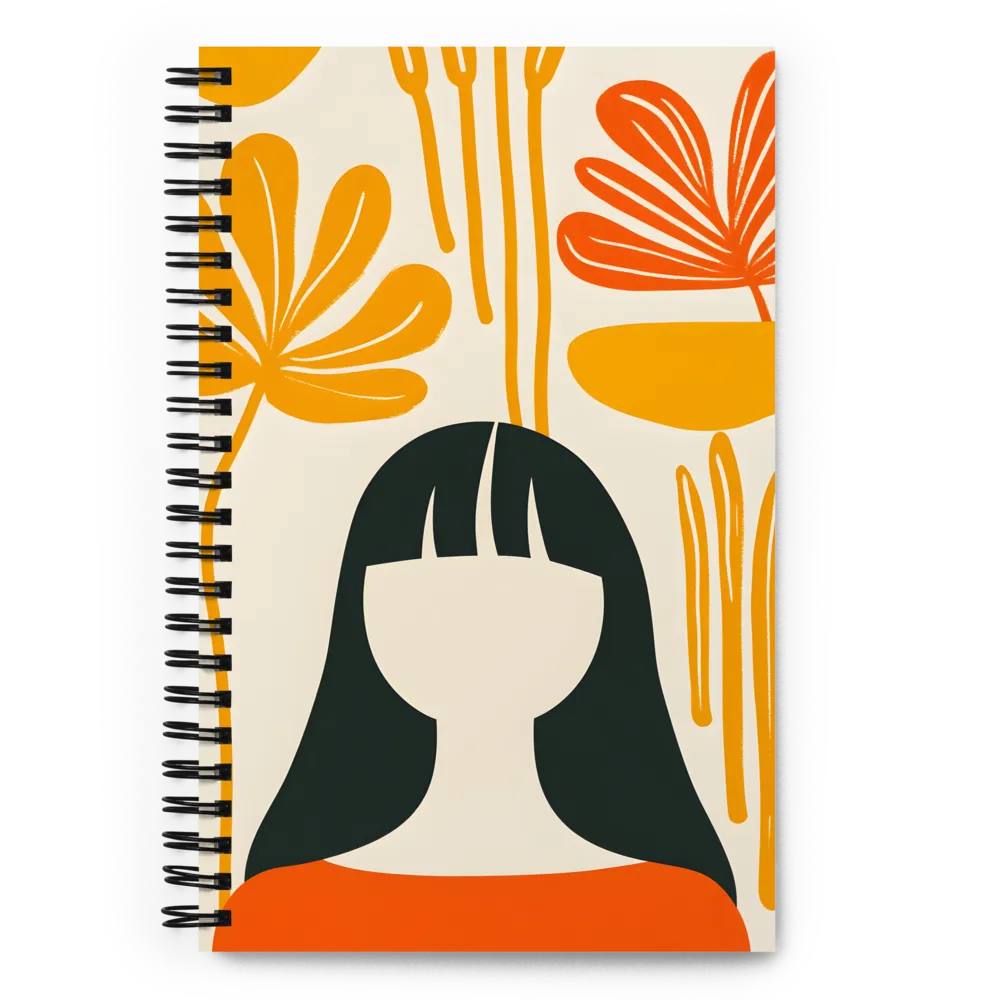 Botanical Serenity 
 Spiral Notebook | 140 pages