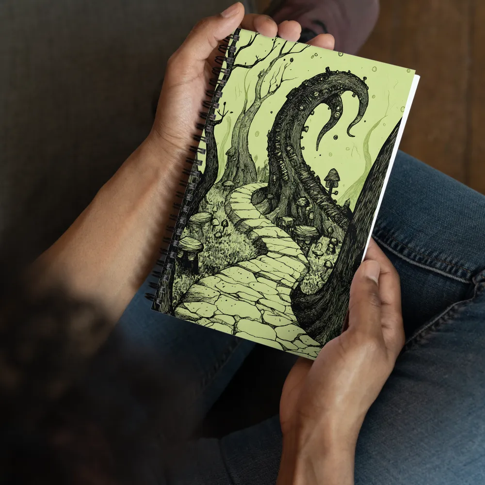 Whispers of the Gnarled Path 
 Spiral Notebook | 140 pages
