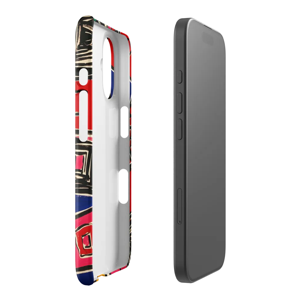 Colorful Geometric Abstraction 
 iPhone 16 Pro | MagSafe® Tough Case