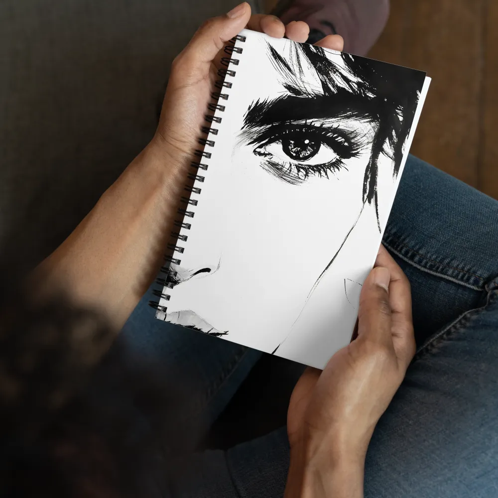 Gaze of Ink 
 Spiral Notebook | 140 pages