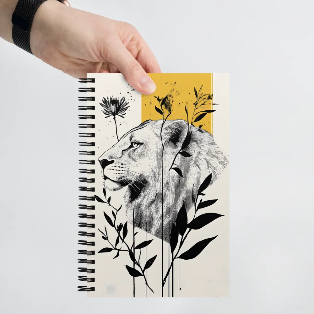 Regal Bloom 
 Spiral Notebook | 140 pages