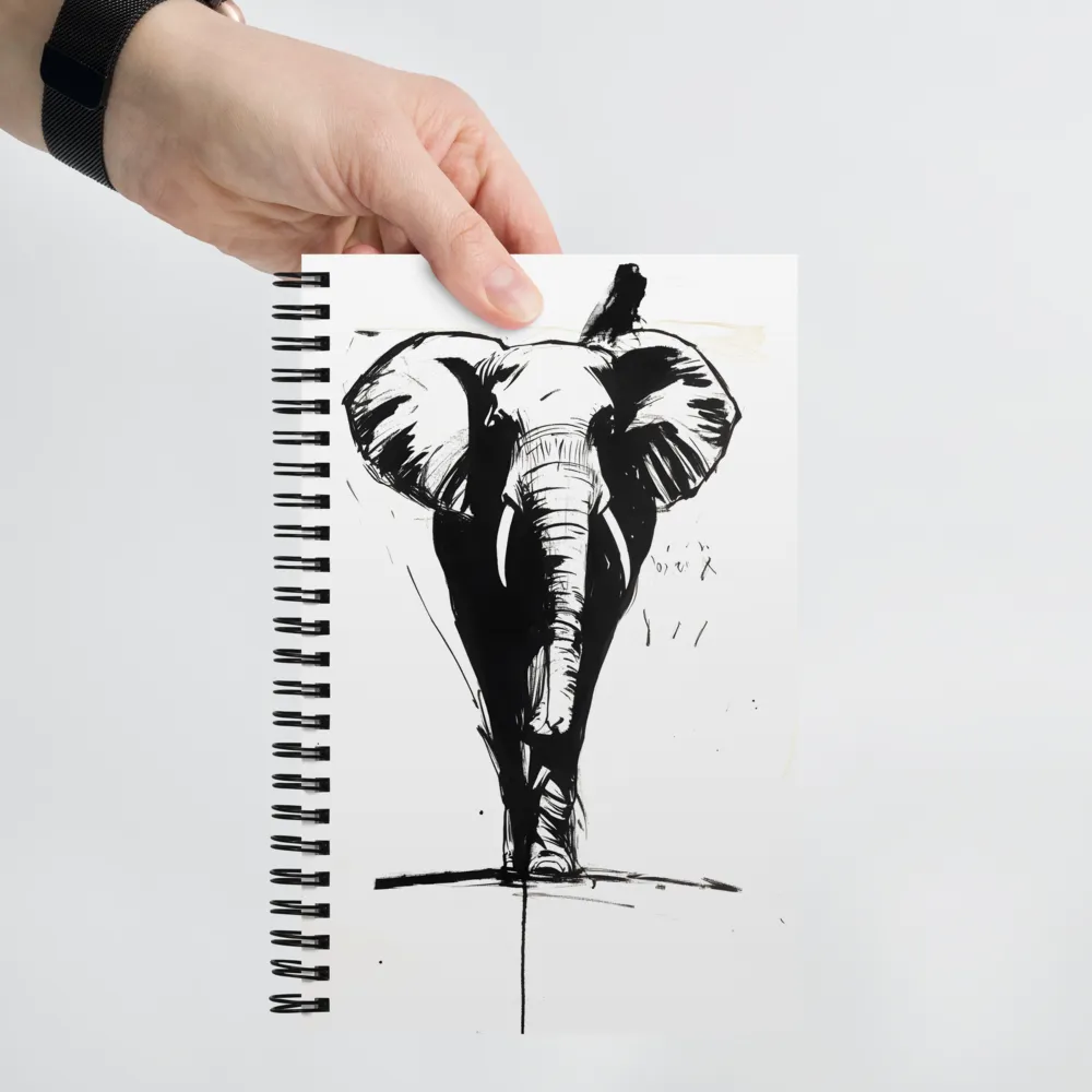 Frontal Study of an Elephant