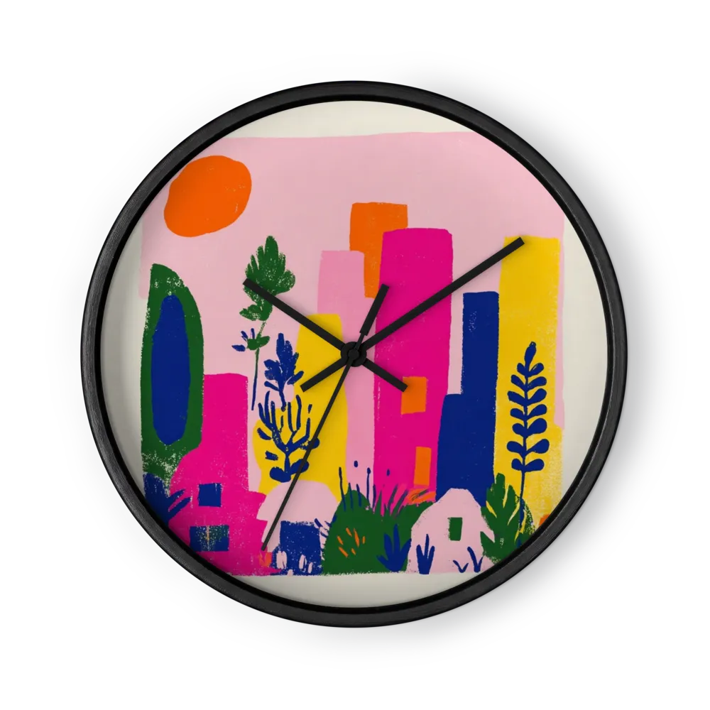 Abstract City Print