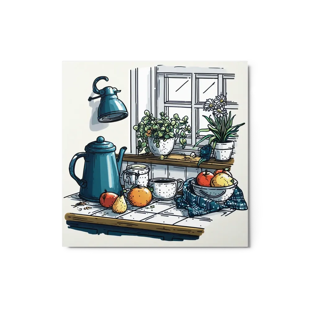 Kitchen Window Still Life | Art Print