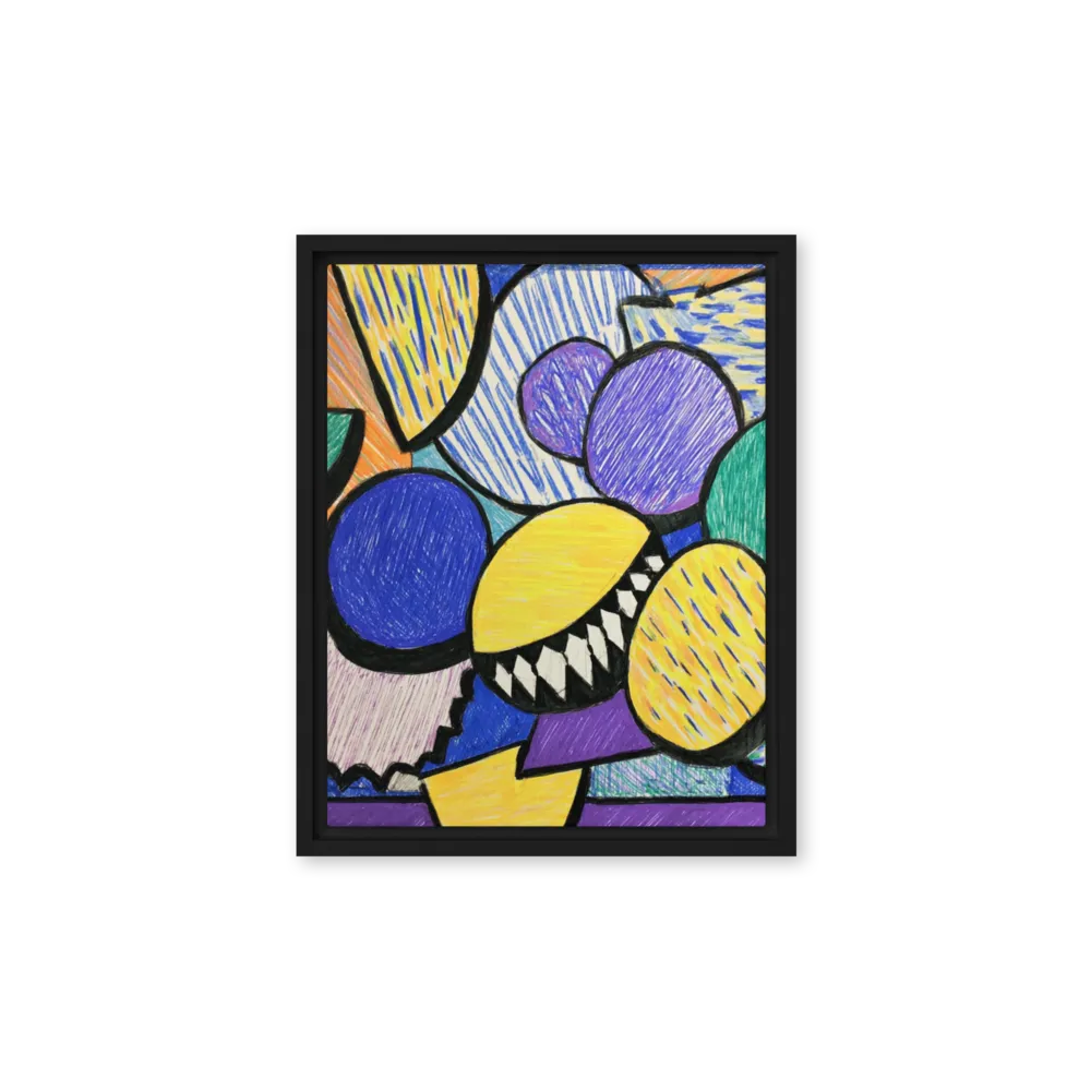 Dynamic Geometric Composition | Art Print