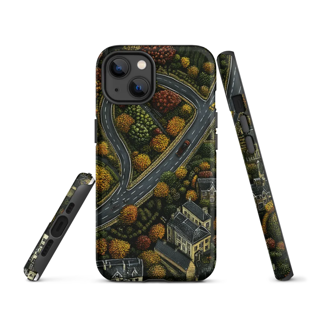 Winding Autumn Road | Phone Case