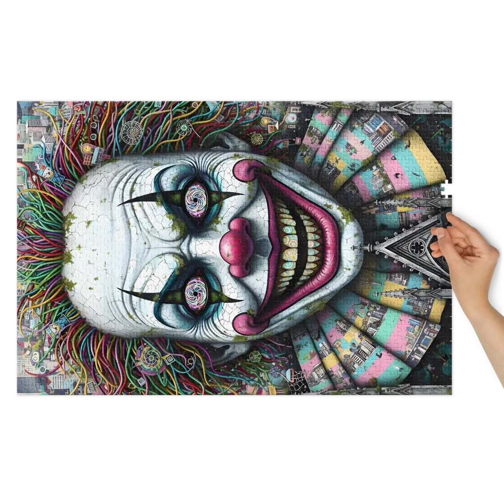 Haunted Carnival Clown | Jigsaw Puzzles