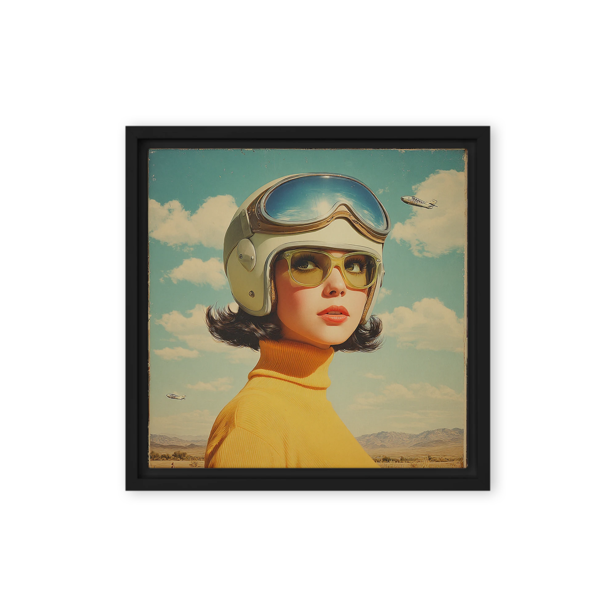 Aviator's Gaze | Art Print