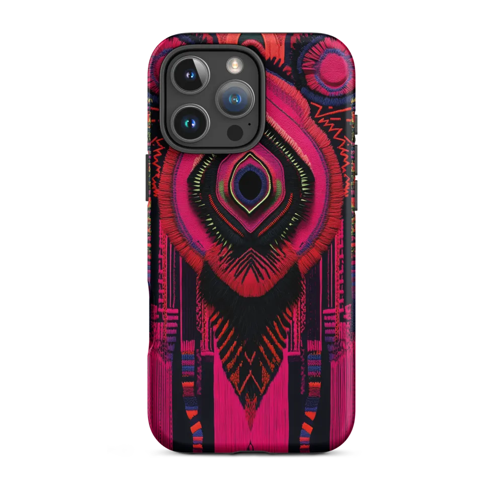 Magenta Sacred Embroidery | Phone Case