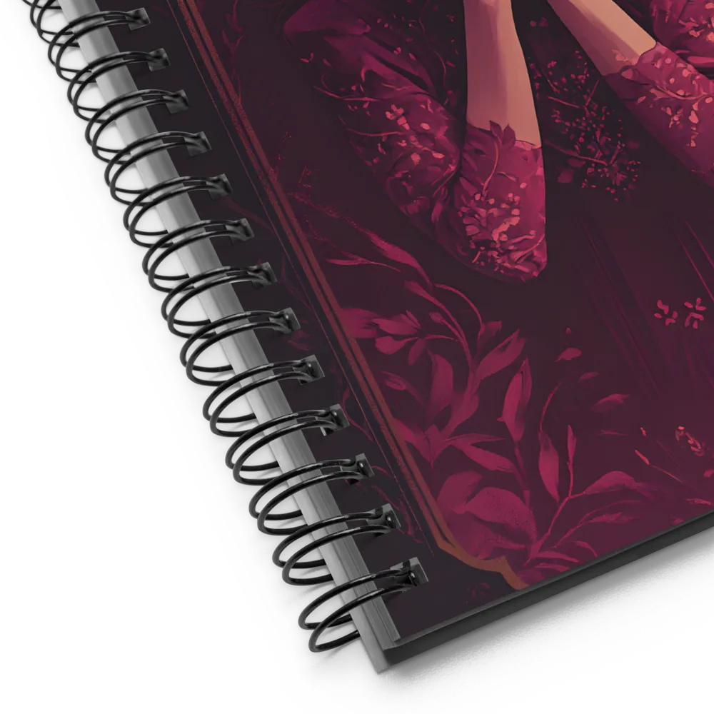 Crimson Ecstasy 
 Spiral Notebook | 140 pages