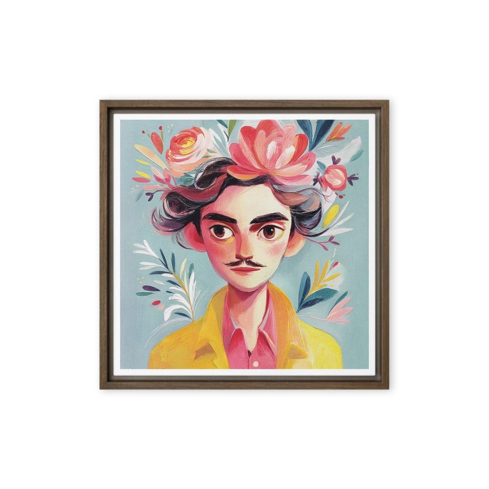 Man in Bloom | Art Print