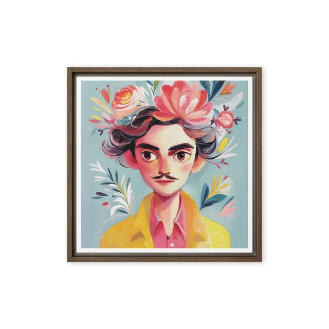 Man in Bloom | Art Print
