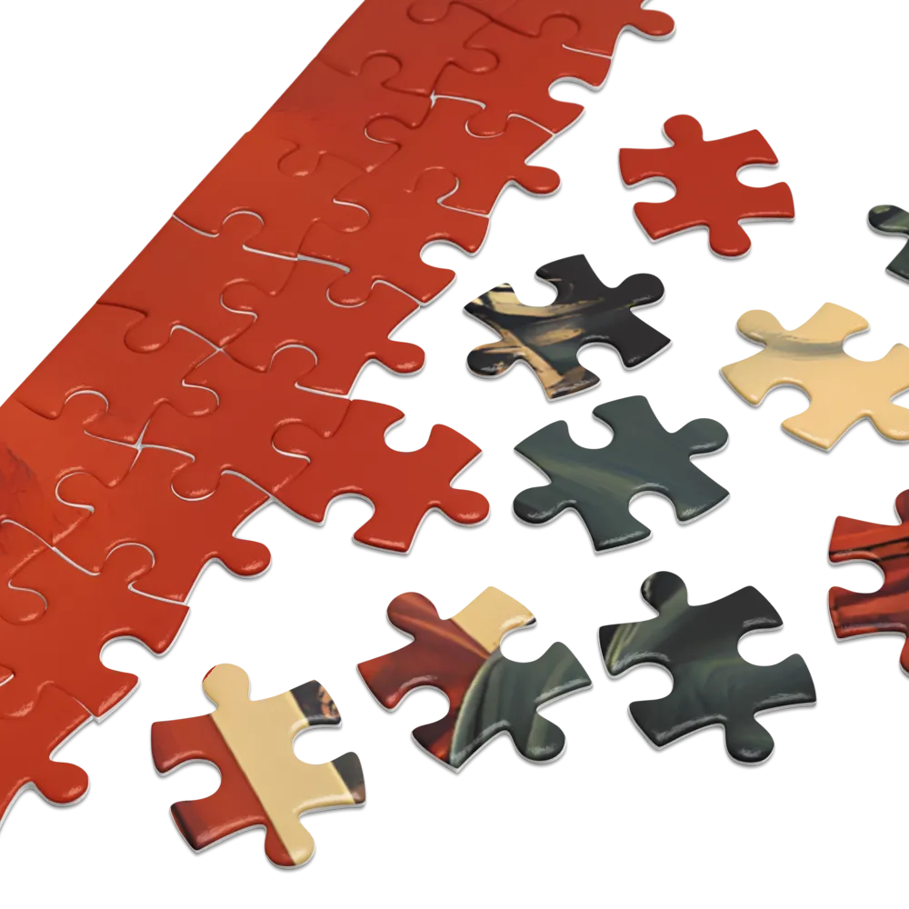 Upward Reflection 
 Jigsaw Puzzle in Tin Box