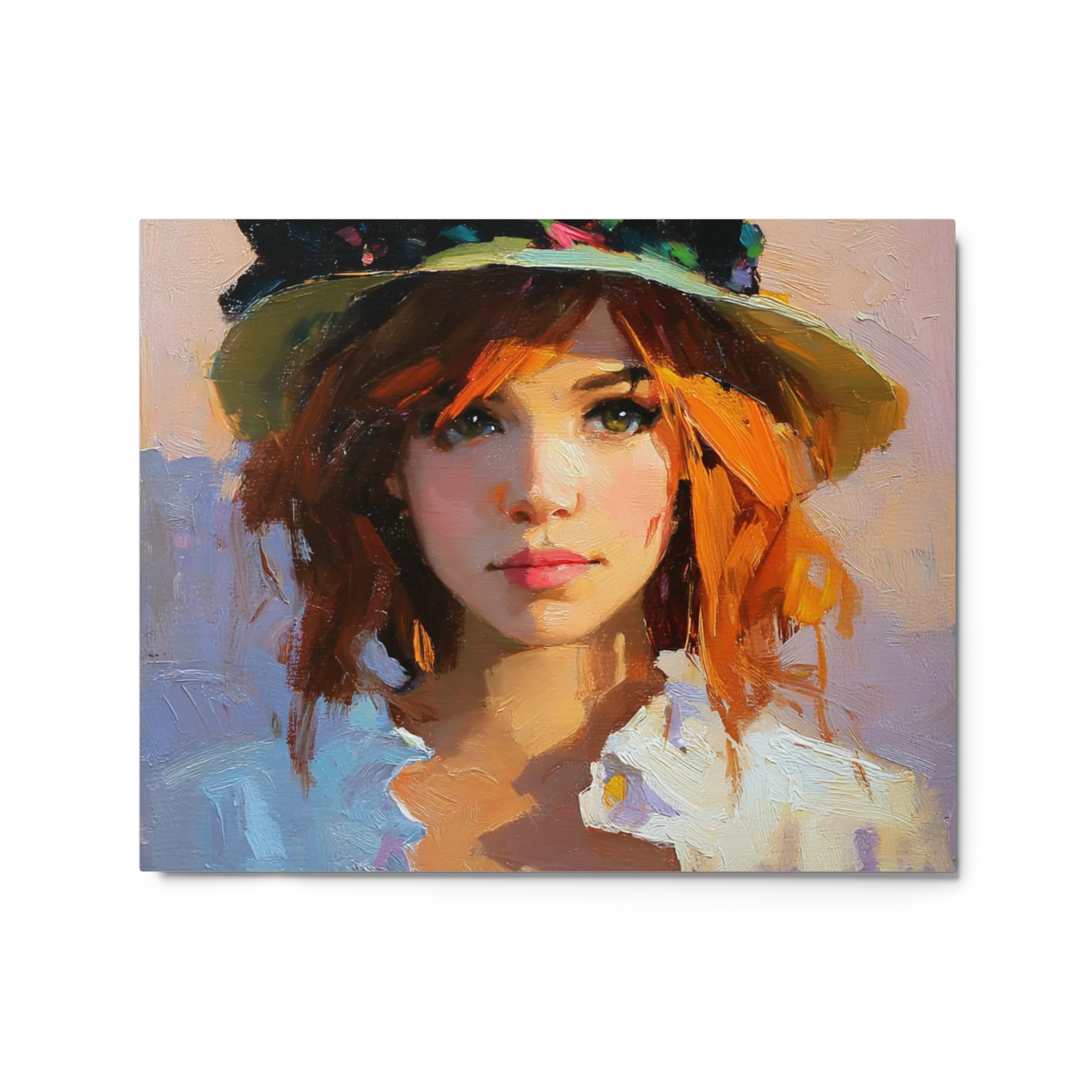 Woman in Sun Hat
