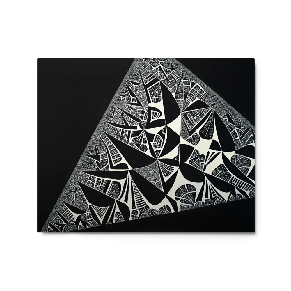 Monochromatic Fractures | Art Print