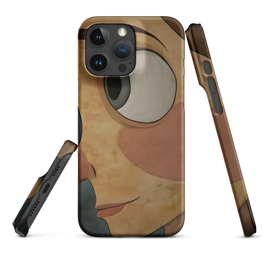 Stylized Profile Character Illustration | Phone Case