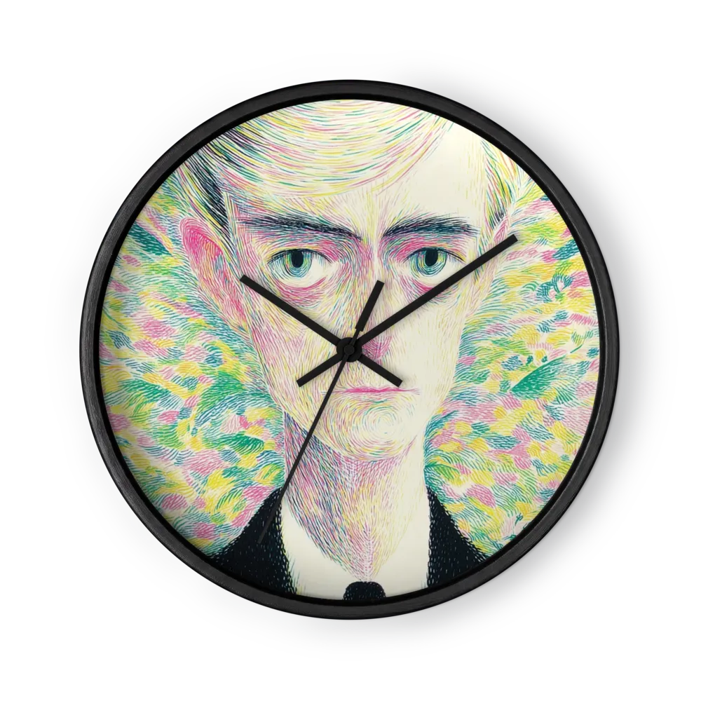 Linear Portrait | Wall Clock