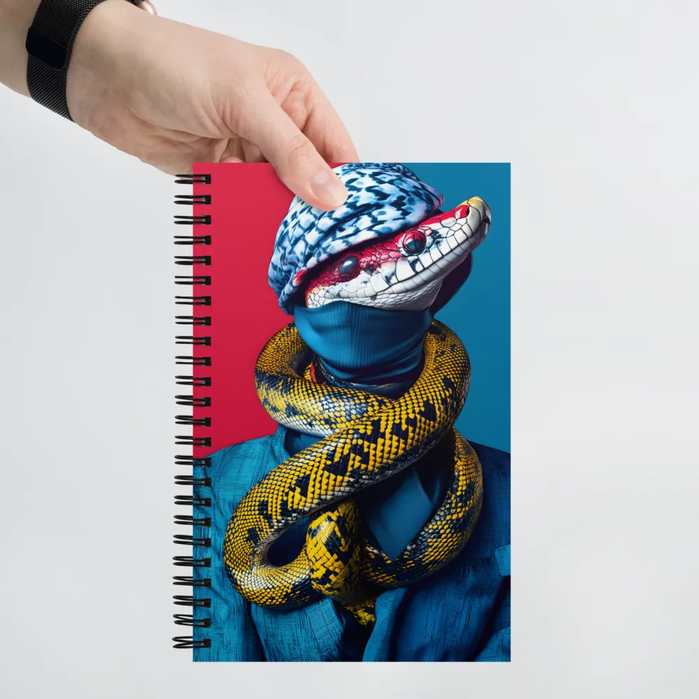 Urban Jungle Serpent 
 Spiral Notebook | 140 pages