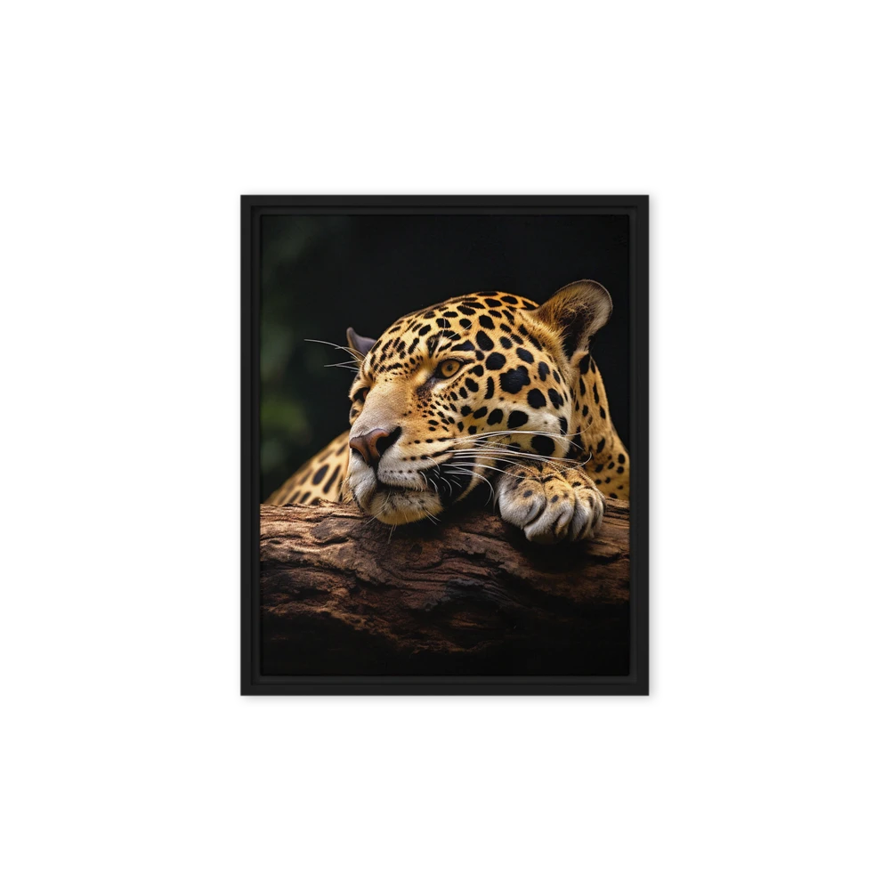 Pondering Jaguar | Art Print