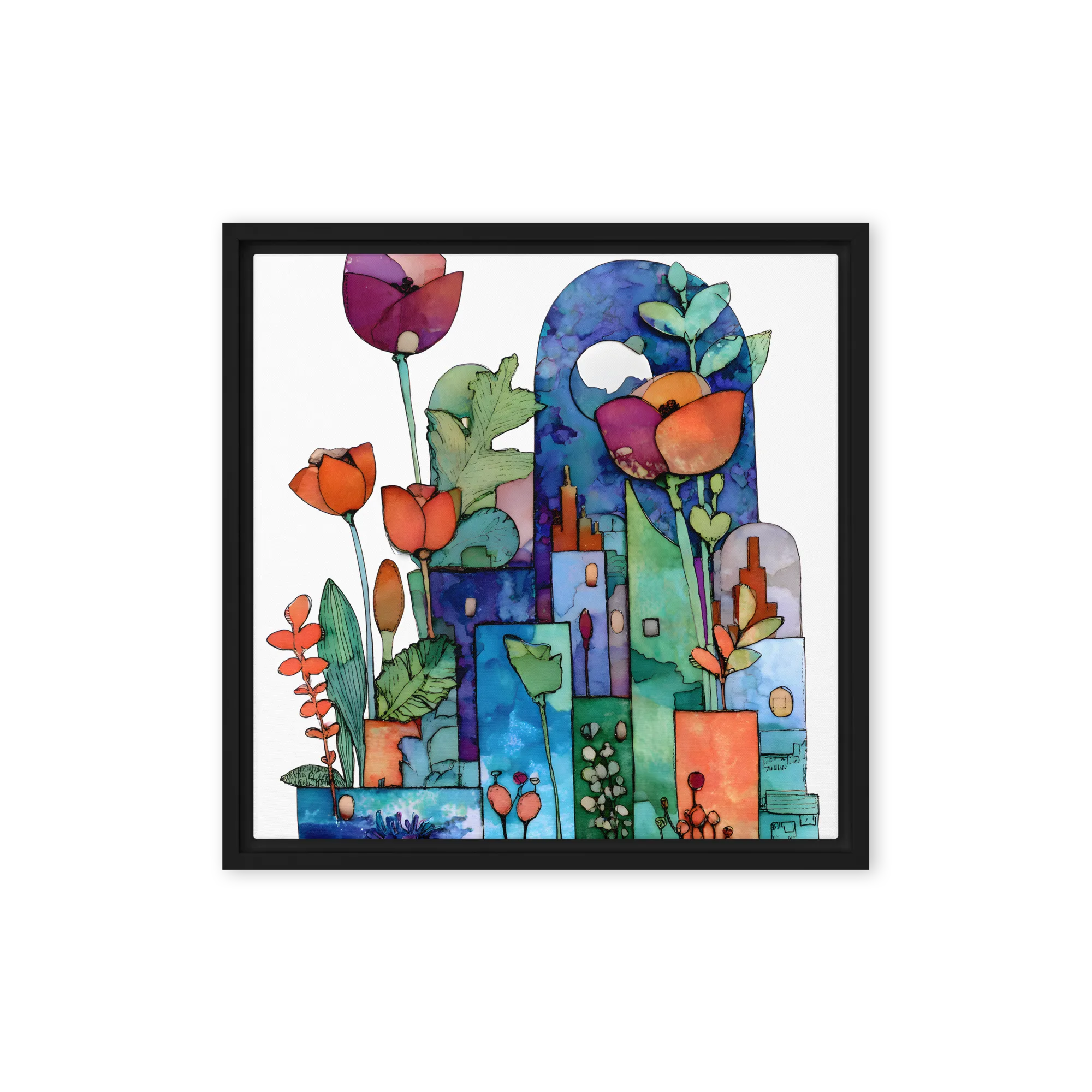 Curated Watercolor Wall Art for Every Home — Fluid Expressions