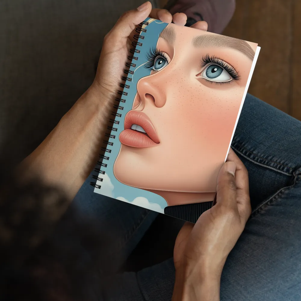 Gaze Towards Sky 
 Spiral Notebook | 140 pages