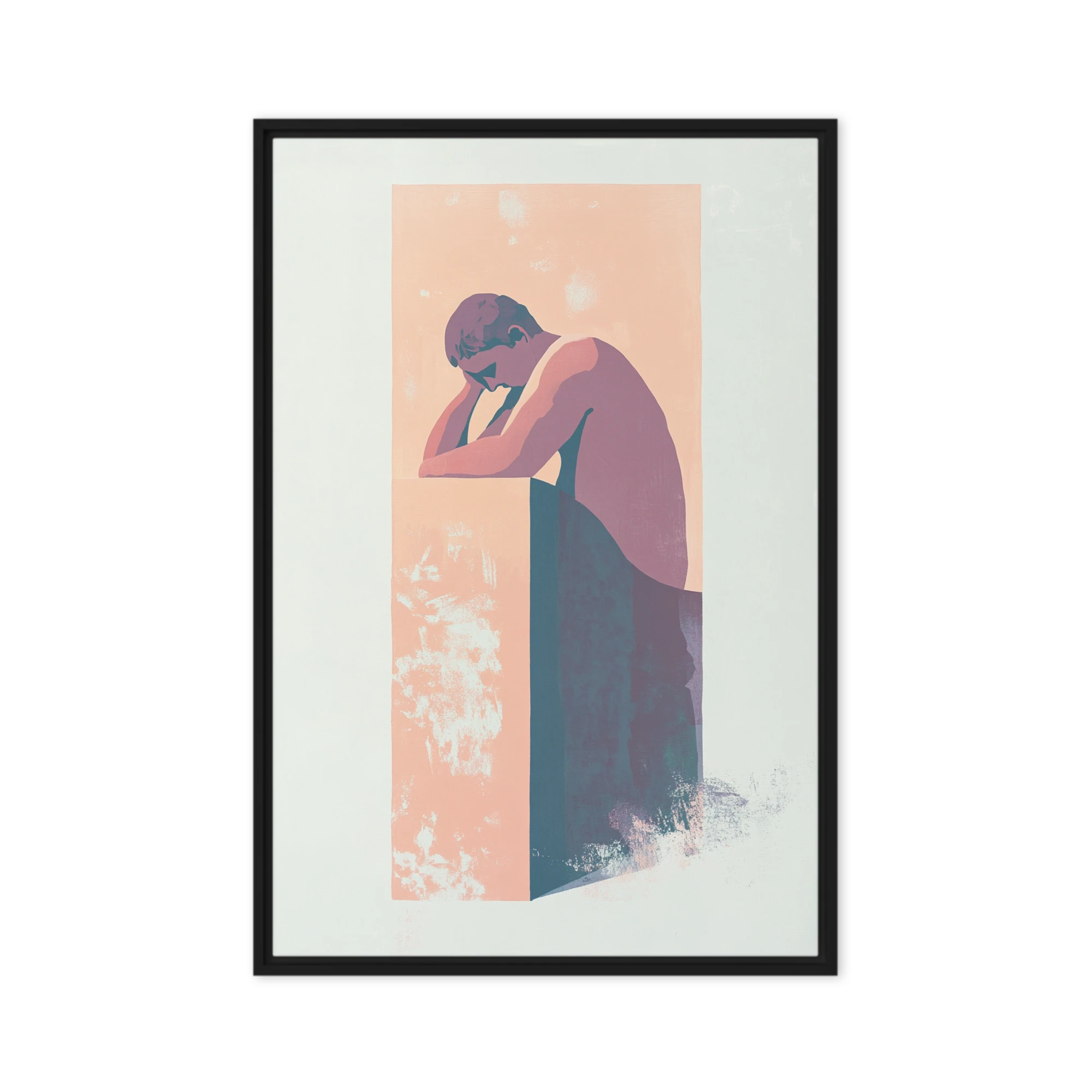 Reflections in Peach
