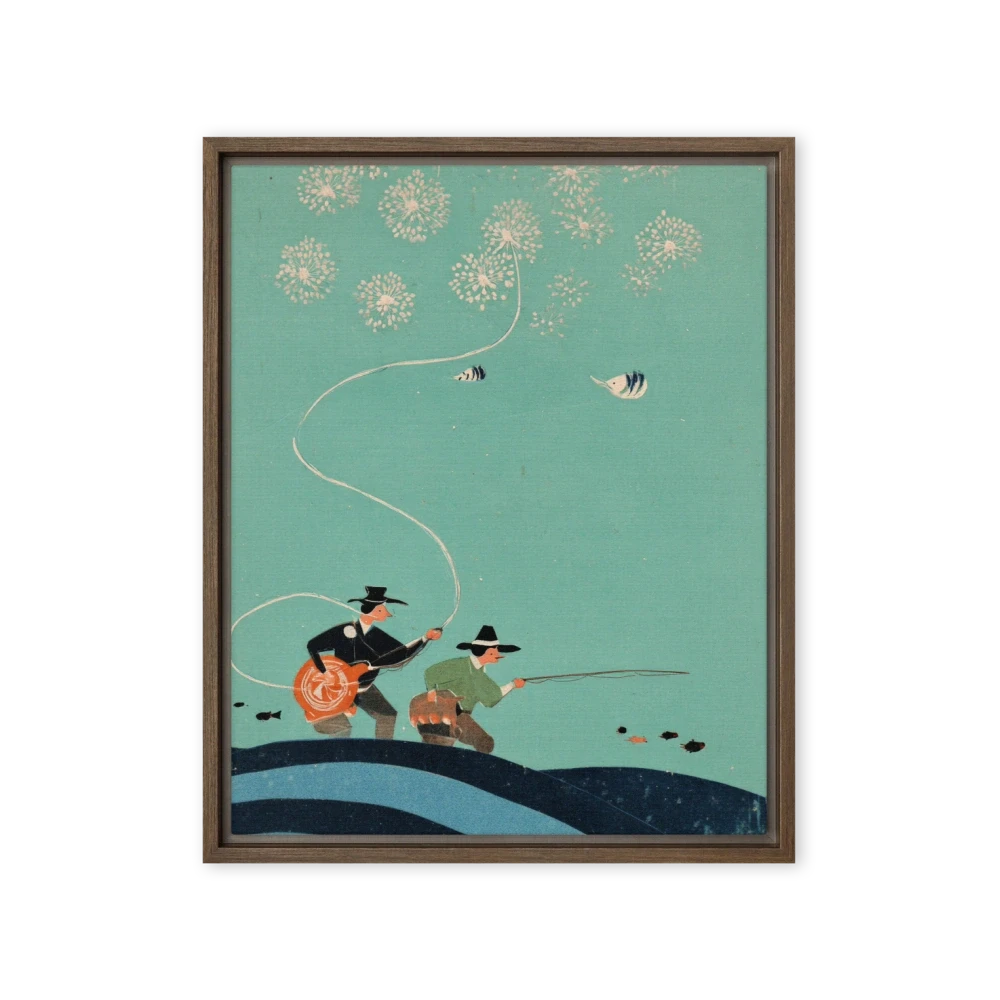 Aqua Fishing Whimsy